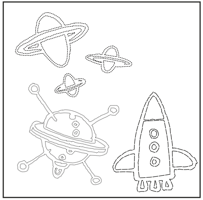 Perception training from space