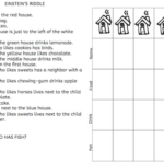 Einstein’s riddle