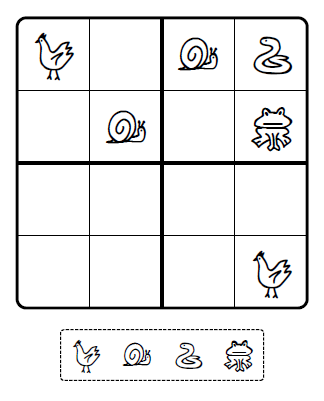 Sudoku, symbol, children, parents, logical thinking, perception, dyslexia, dyscalculia