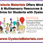 Dyslexia Materials Offers Mindful and Multisensory Resources and Advice for Students with Dyslexia