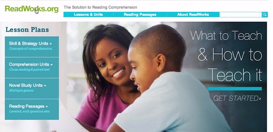 ReadWorks, reading, reading comprehension, dyslexia, parents, children