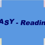 The Easy Reading Card - Easier reading with System!