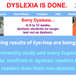 Super Reading Course: Dyslexia is done!