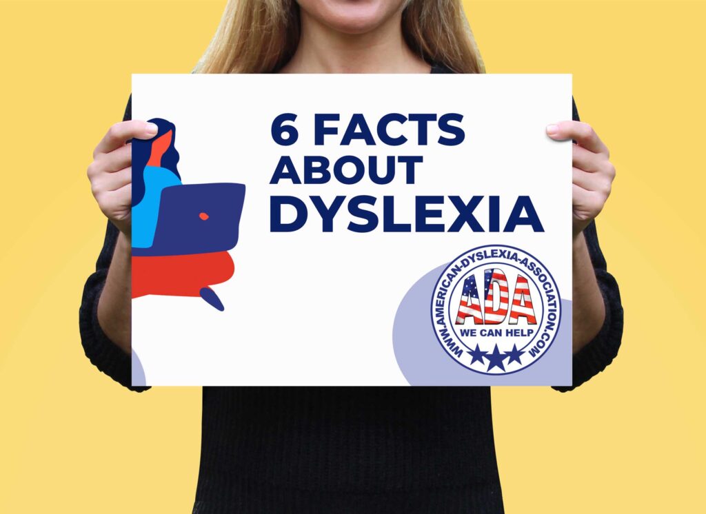 1 in 5 people is affected by dyslexia
