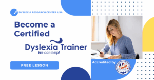 Become a certified dyslexia trainer