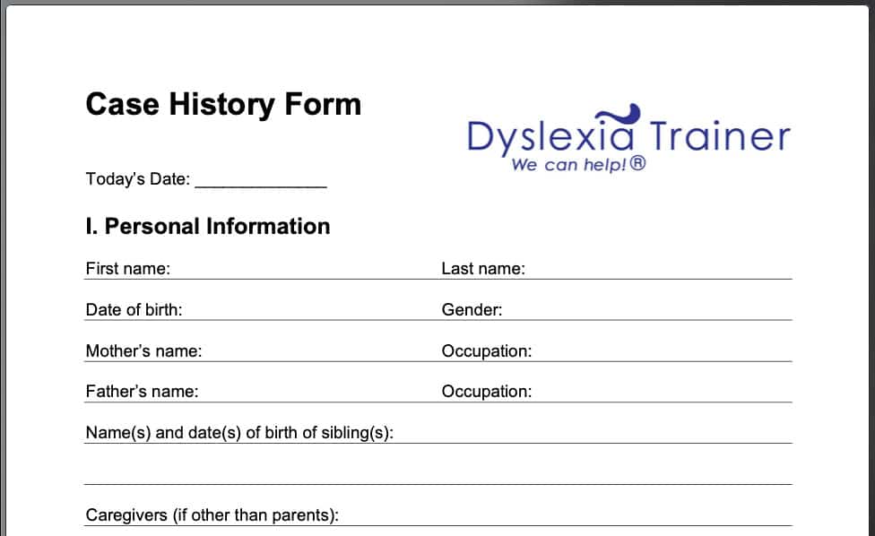 Understanding Dyslexia Diagnostics: Levels, Procedures, and Case Histories, illustration from Lesson 4