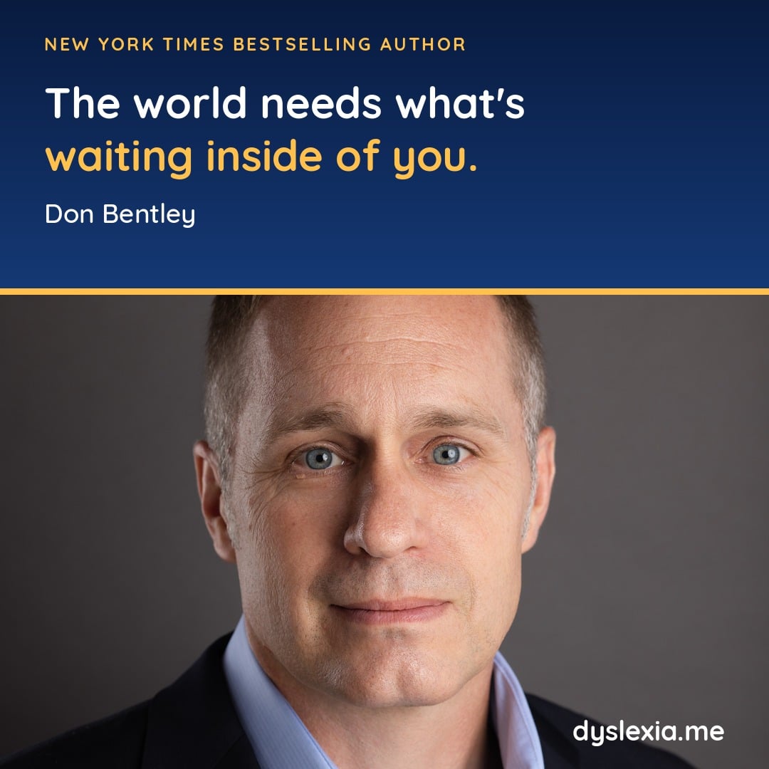 Don Bentley: The world needs what is waiting inside of you